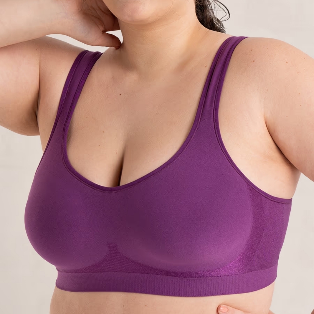Shapermint Vibrant Purple Bra
